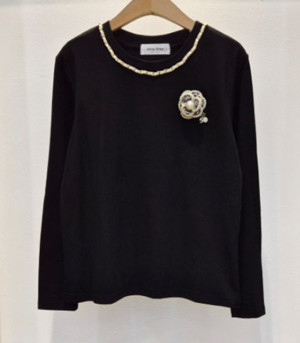 BLING BLING-S/RICO東大門代購女士新品時尚人氣長袖T恤BLING BLING-S/RICO長袖T恤圖色1