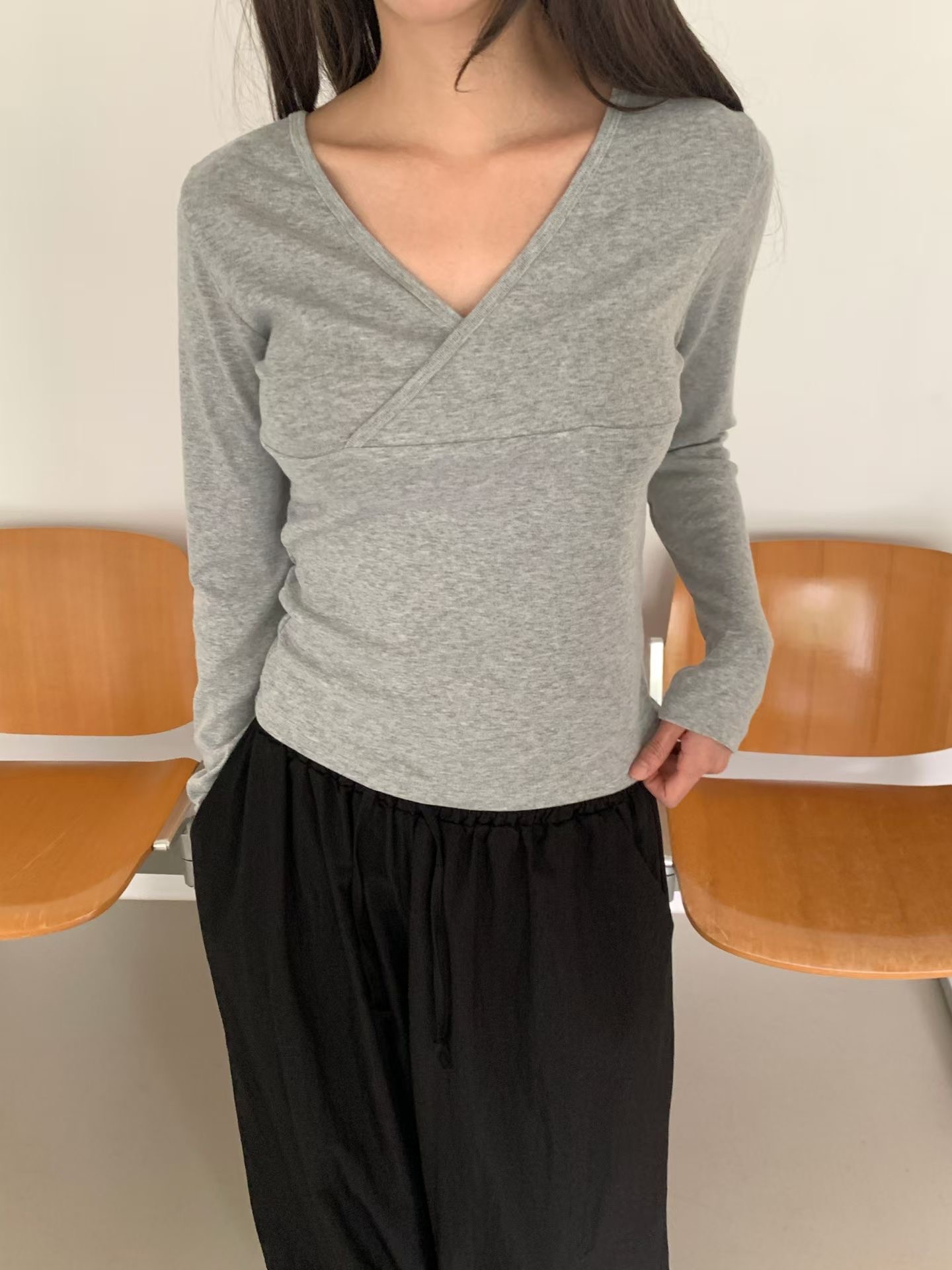 LEOPARD東大門代購女士新款時尚推薦休閑人氣熱賣長袖T恤LEOPARD長袖T恤