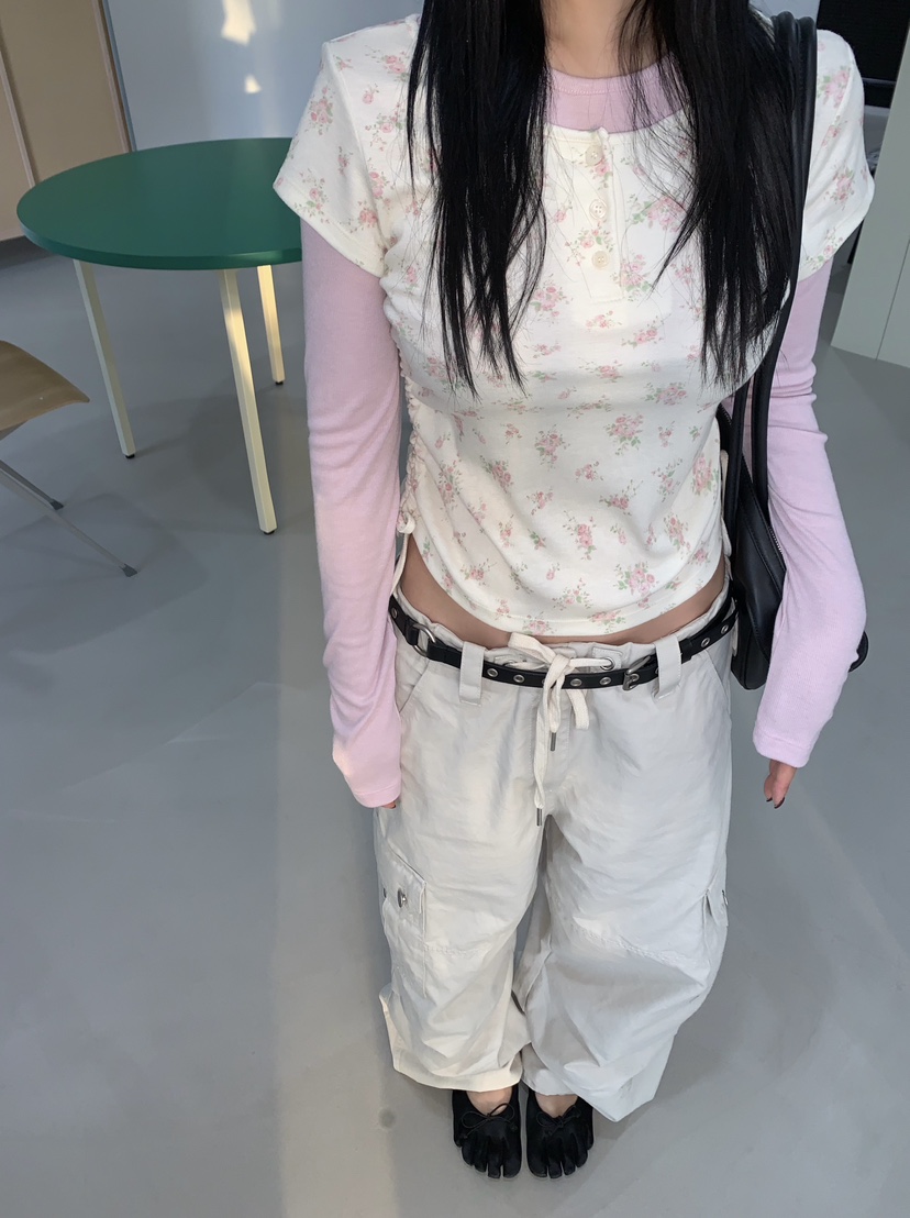 SEOLO東大門實拍女裝新品推薦真品人氣熱賣時尚休閑休閑褲Seolo seoul休閑褲