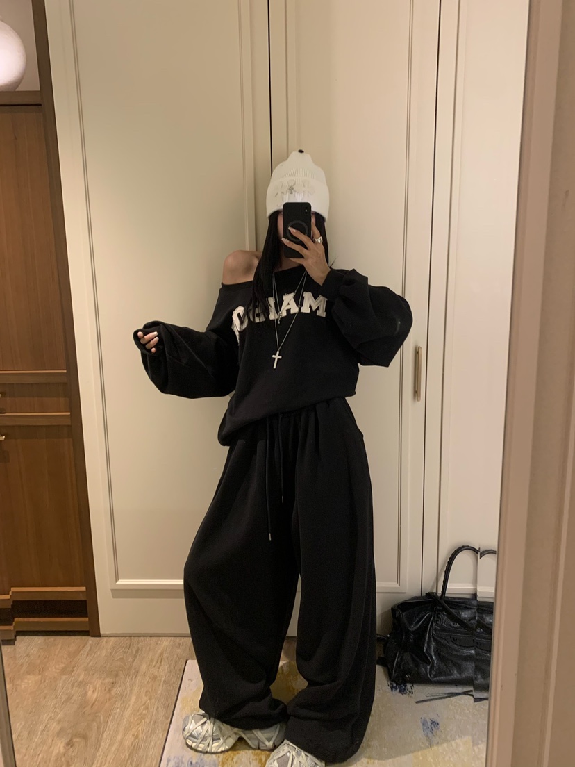 BADCALM東大門實拍女裝新款熱賣推薦人氣時尚休閑真品休閑褲BADCALM休閑褲