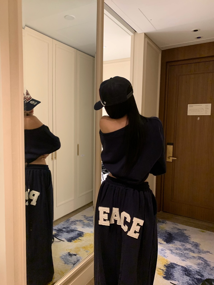 BADCALM東大門實拍女裝新款熱賣推薦人氣時尚休閑真品休閑褲BADCALM休閑褲