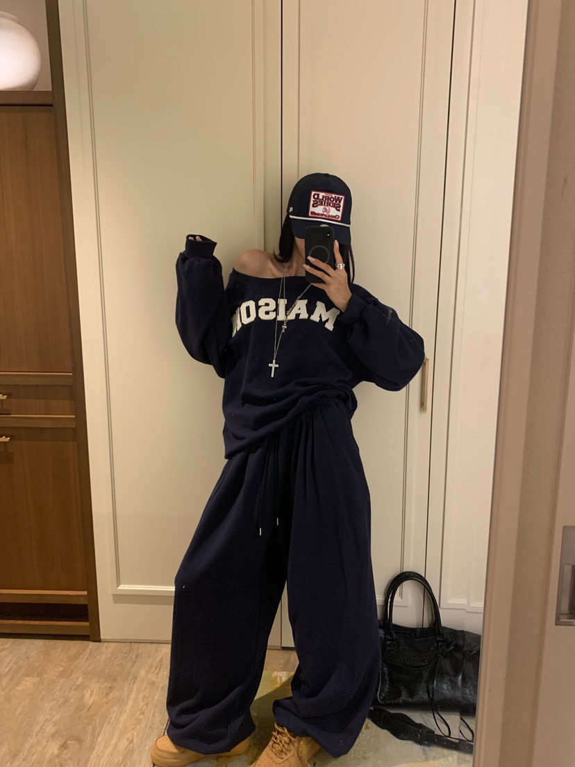 BADCALM東大門實拍女裝新款熱賣推薦人氣時尚休閑真品休閑褲BADCALM休閑褲圖色4