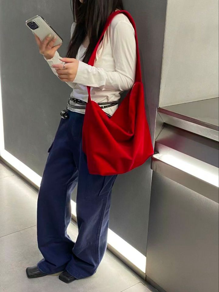 TROUVAILLE韓國代購女士新款人氣推薦時尚休閑單肩斜跨包TROUVAILLE單肩/斜跨包圖色3
