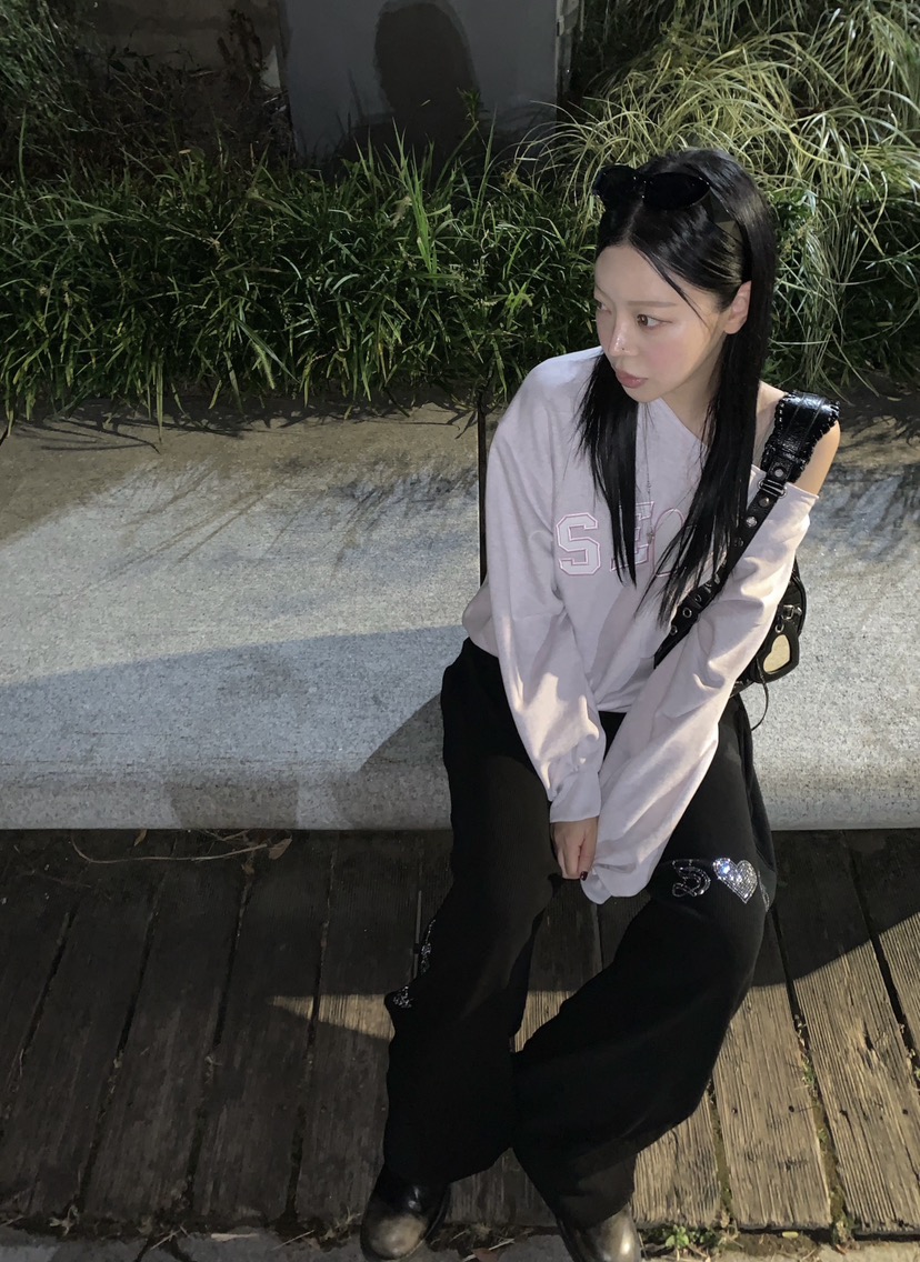 SEOLO東大門代購女裝新品推薦熱賣人氣時尚真品休閑衛衣Seolo seoul衛衣