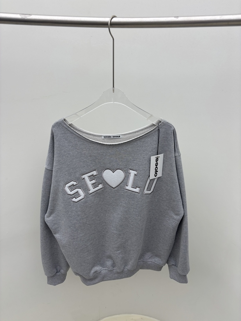 SEOLO東大門代購女裝新品推薦熱賣人氣時尚真品休閑衛衣Seolo seoul衛衣