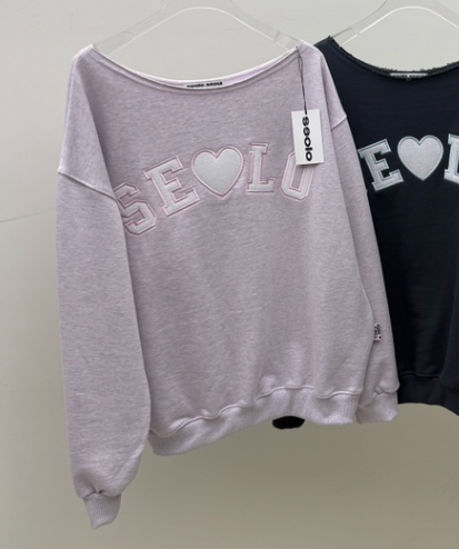 SEOLO東大門代購女裝新品推薦熱賣人氣時尚真品休閑衛衣Seolo seoul衛衣圖色1
