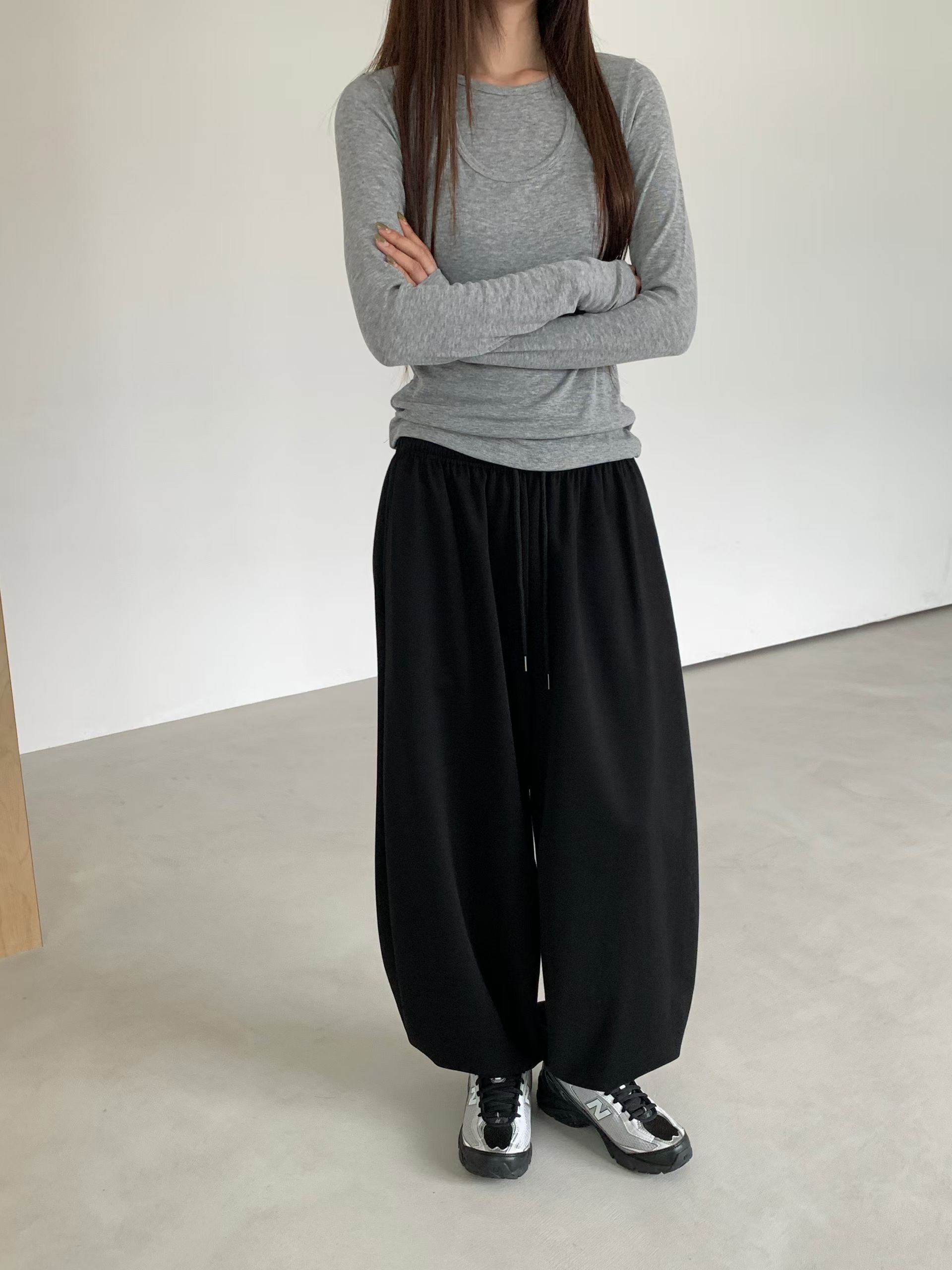 LEOPARD韓國代購女裝新款推薦真品時尚休閑熱賣人氣休閑褲LEOPARD休閑褲圖色3