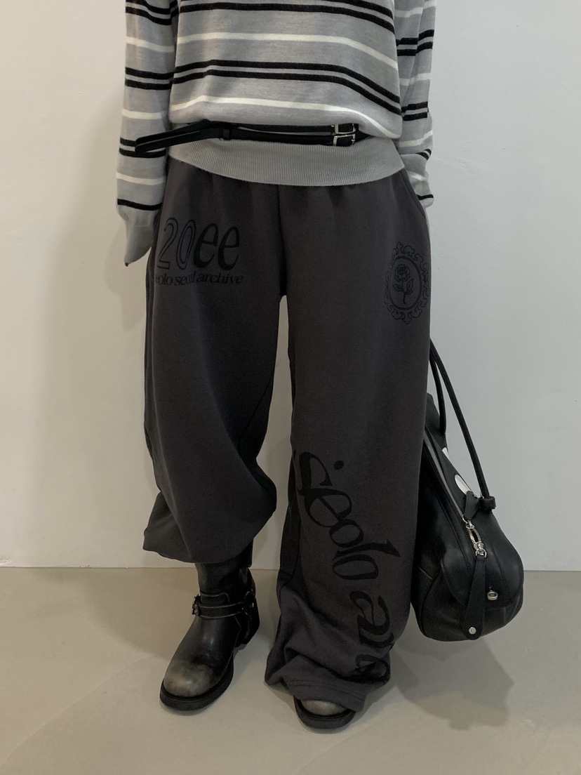 SEOLO東大門代購女士新品熱賣推薦休閑真品人氣休閑褲運動Seolo seoul休閑褲圖色1