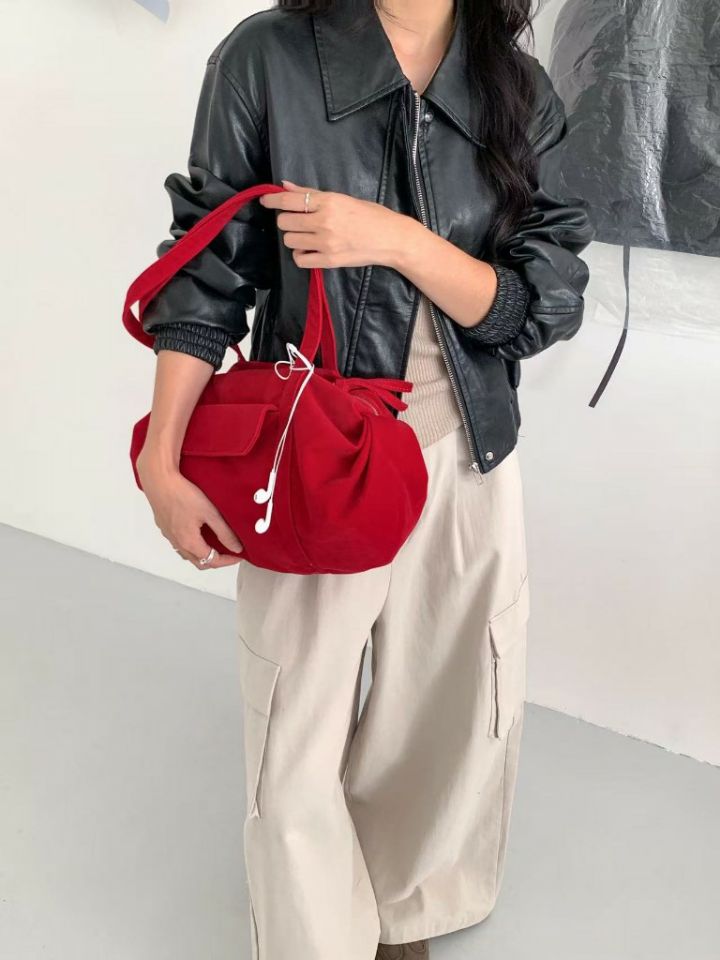 TROUVAILLE韓國代購女士新品真品時尚休閑人氣單肩斜跨包TROUVAILLE單肩/斜跨包