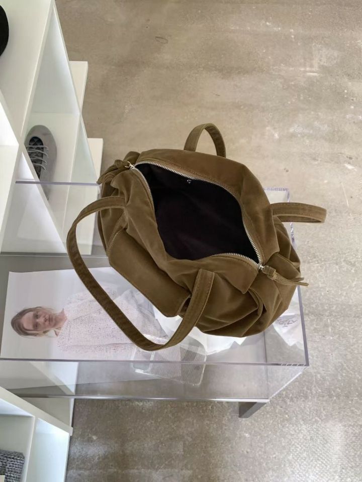 TROUVAILLE韓國代購女士新品真品時尚休閑人氣單肩斜跨包TROUVAILLE單肩/斜跨包