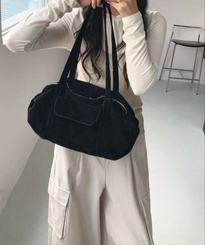 TROUVAILLE韓國代購女士新品真品時尚休閑人氣單肩斜跨包TROUVAILLE單肩/斜跨包
