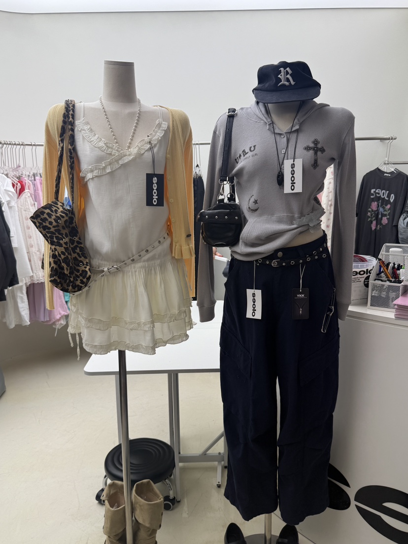 SEOLO東大門直郵女士新品真品人氣熱賣休閑推薦時尚衛衣Seolo seoul衛衣