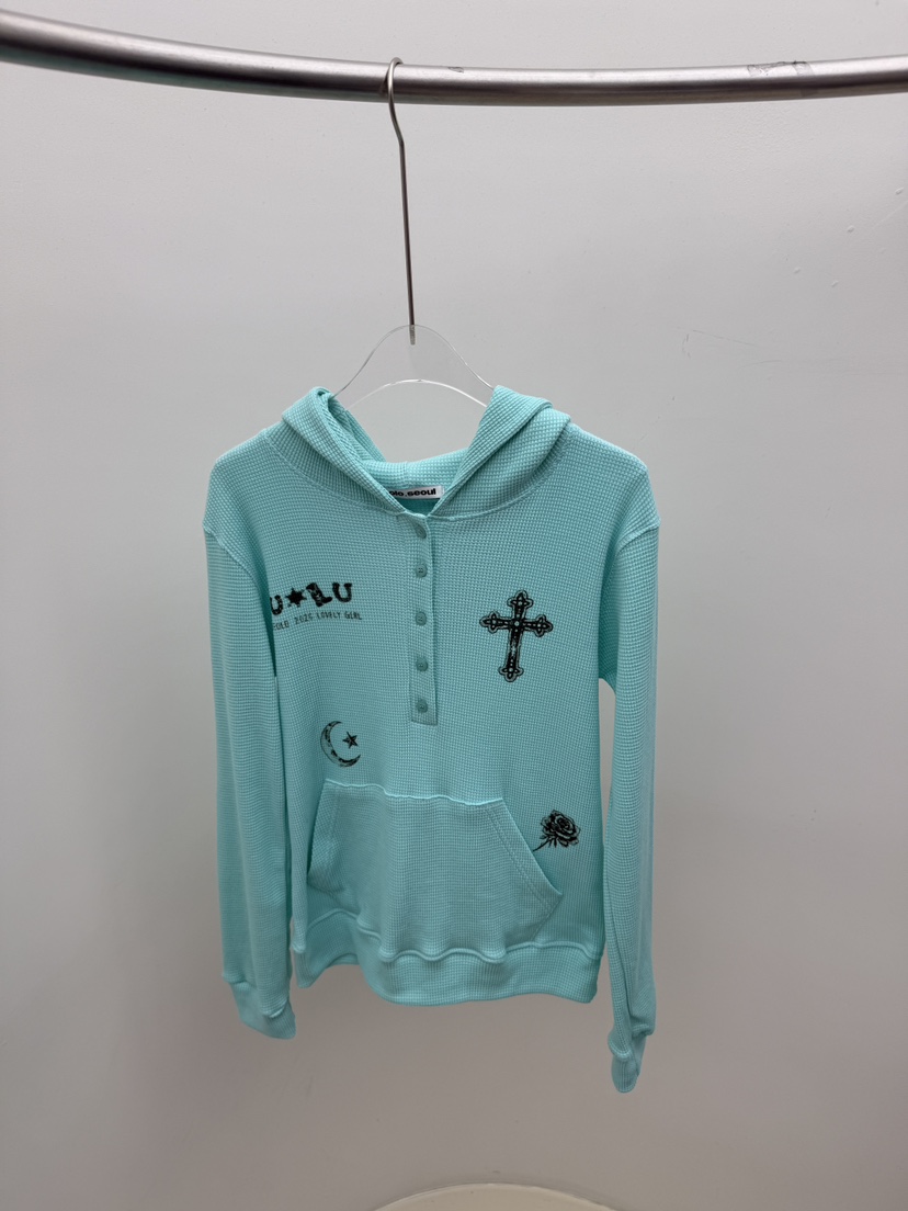SEOLO東大門直郵女士新品真品人氣熱賣休閑推薦時尚衛衣Seolo seoul衛衣圖色3