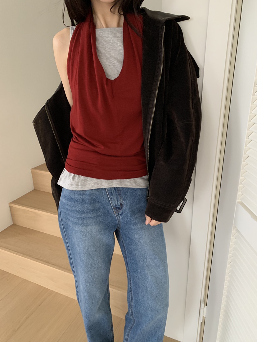 ATHEA韓國直郵女士新款時尚熱賣休閑推薦真品人氣吊帶背心ATHEA吊帶/背心