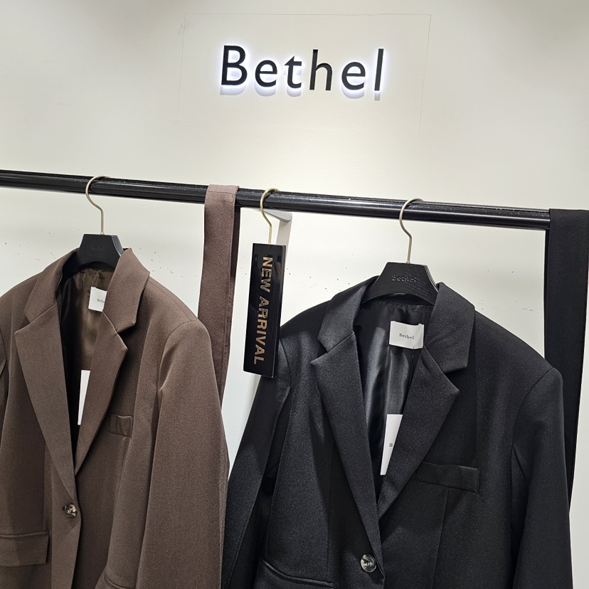 BETHEL東大門實拍女士新品休閑推薦熱賣西裝西服含腰帶系帶Bethel西裝/西服