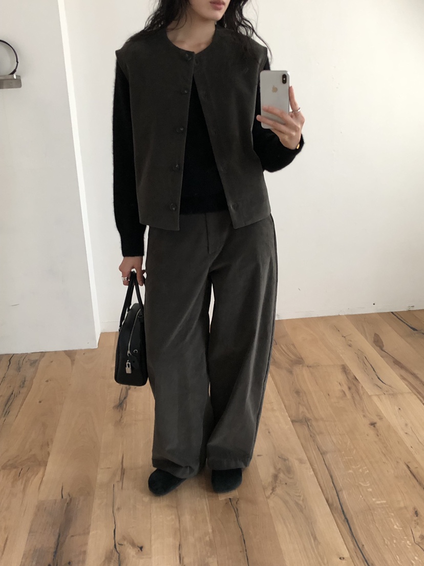 LE VASE東大門直郵女裝新款時尚熱賣推薦人氣休閑休閑褲LE VASE休閑褲圖色1