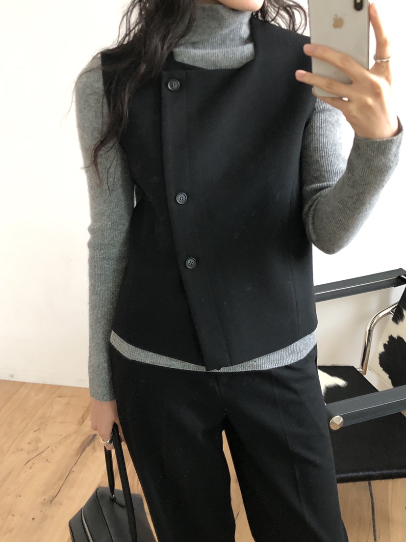 LE VASE東大門直郵女士新款推薦人氣真品時尚馬甲不含內搭LE VASE馬甲