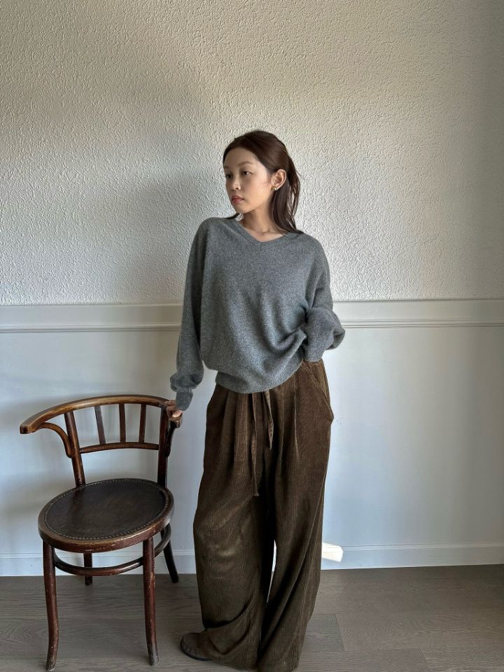 MARE東大門實拍女士新品推薦熱賣真品時尚休閑褲天鵝絨彈力MARE休閑褲圖色1