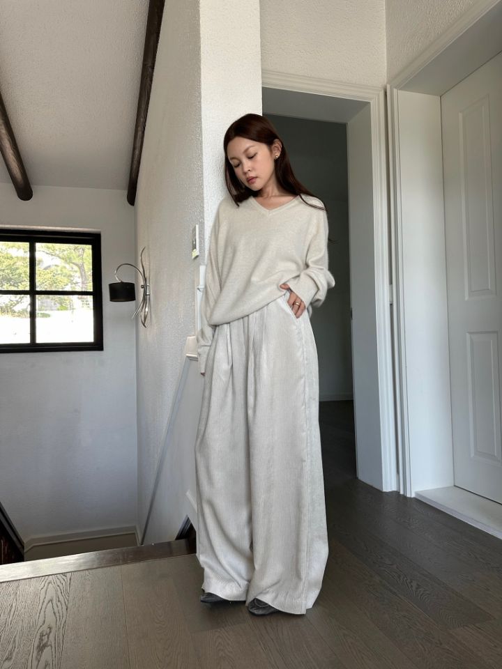 MARE東大門實拍女士新品推薦熱賣真品時尚休閑褲天鵝絨彈力MARE休閑褲圖色3