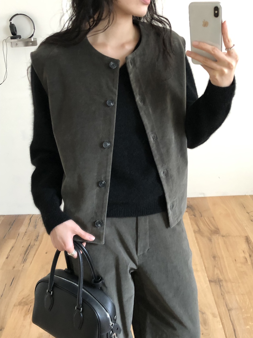 LE VASE東大門直郵女裝新品人氣休閑真品熱賣馬甲不含內搭LE VASE馬甲