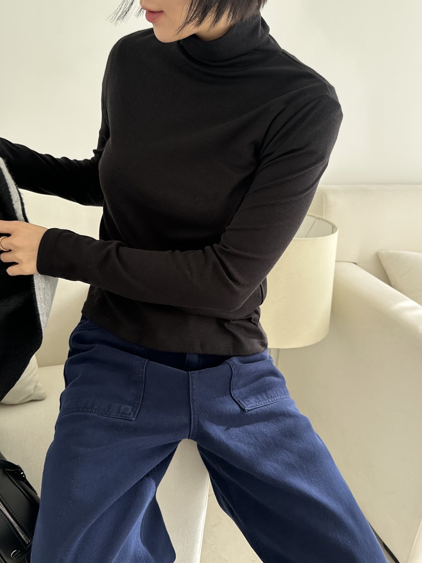 LE VASE東大門代購女士新款時尚真品推薦人氣休閑長袖T恤LE VASE長袖T恤圖色4