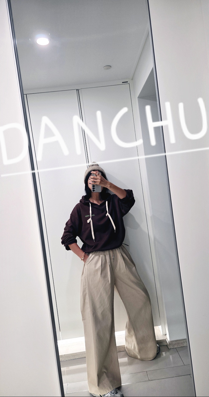 DANCHU韓國代購女裝新品時尚人氣休閑推薦熱賣真品衛衣DANCHU衛衣