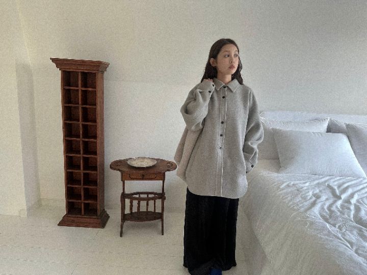 MARE東大門代購女裝新款時尚真品熱賣推薦人氣短款大衣手工MARE短款大衣