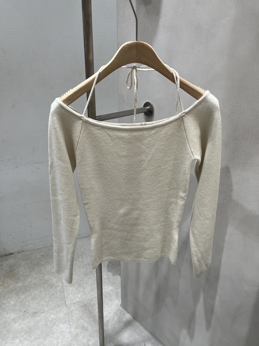 EVERCOMMERCE METICULOUSLY DESIGNED韓國代購女士新款推薦長袖T恤露肩EVERCOMMERCE METICULOUSLY DESIGNED長袖T恤圖色5