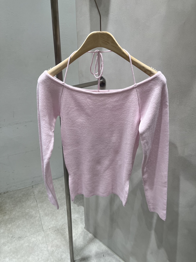 EVERCOMMERCE METICULOUSLY DESIGNED韓國代購女士新款推薦長袖T恤露肩EVERCOMMERCE METICULOUSLY DESIGNED長袖T恤圖色7