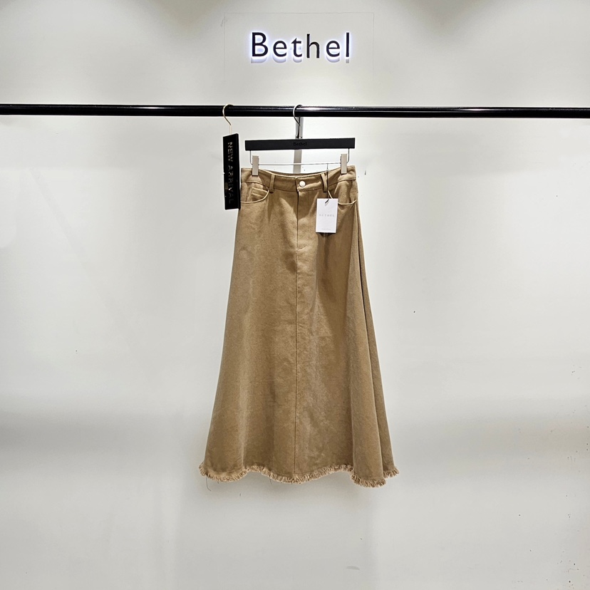 BETHEL東大門直郵女裝新品休閑真品時尚熱賣推薦長裙流蘇Bethel長裙圖色1