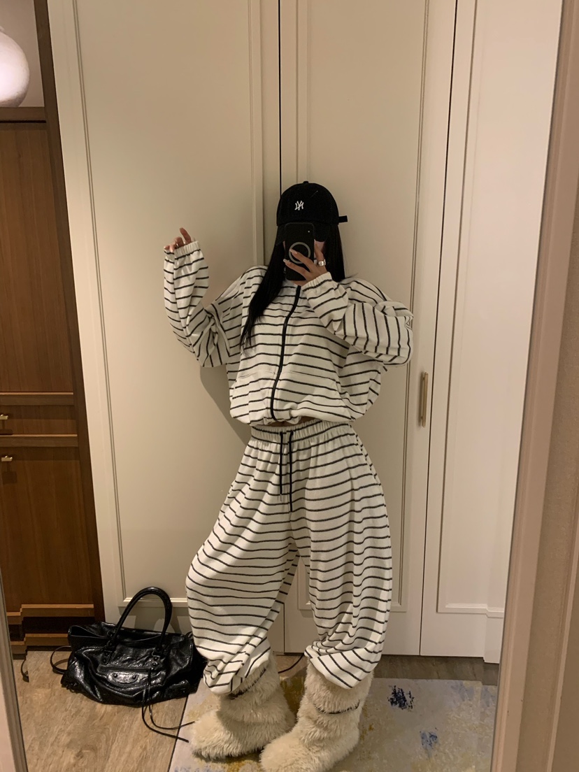 BADCALM韓國直郵女裝新款時尚人氣熱賣推薦真品休閑休閑褲BADCALM休閑褲