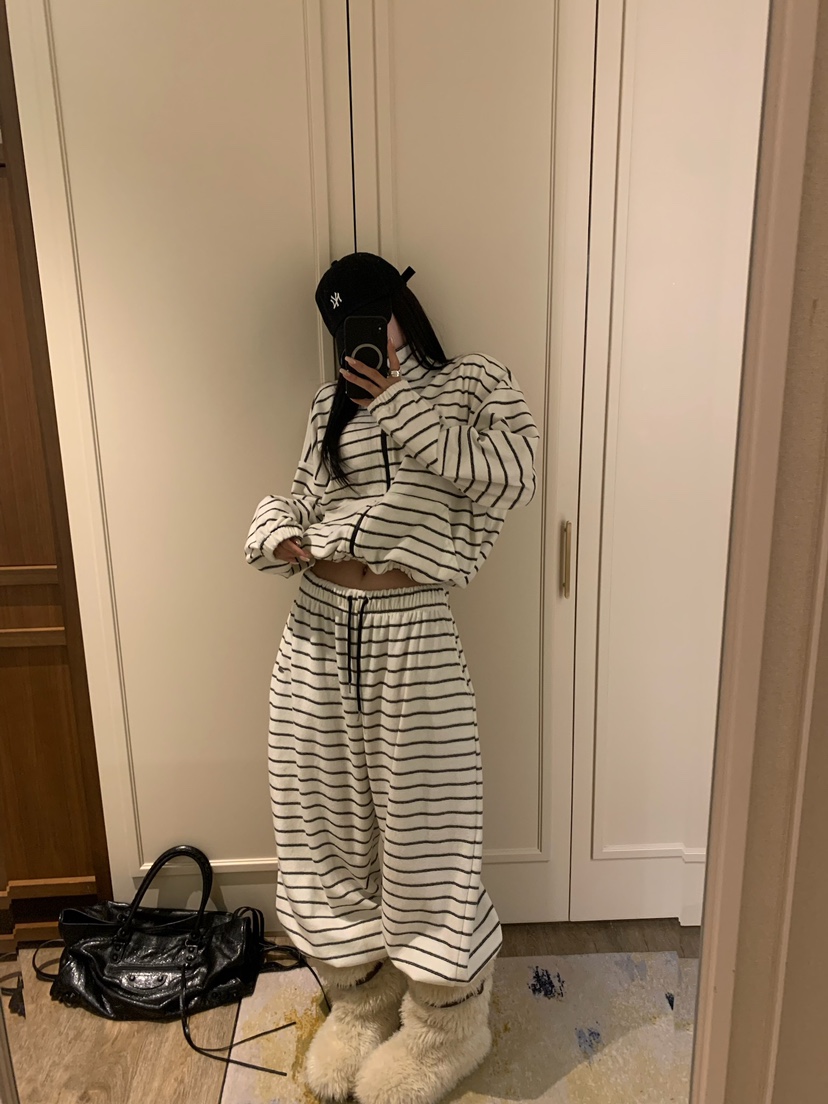 BADCALM韓國直郵女裝新款時尚人氣熱賣推薦真品休閑休閑褲BADCALM休閑褲圖色1
