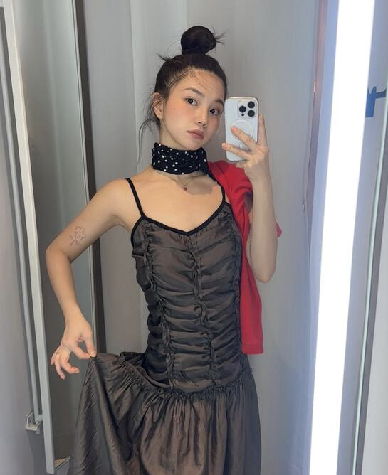 LETAILOR韓國直郵女士新款熱賣時尚休閑圍巾披肩圍巾圓點LETAILOR圍巾/披肩