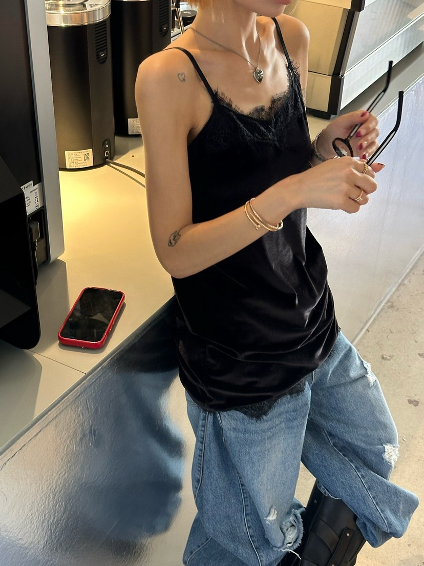 ZEROZERO東大門實拍女士新品人氣休閑真品連衣裙天鵝絨蕾絲ZEROZERO連衣裙