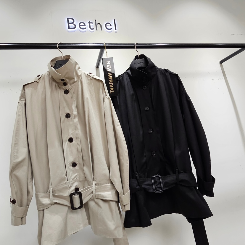 BETHEL東大門代購女士新款休閑真品人氣時尚熱賣夾克含腰帶Bethel夾克