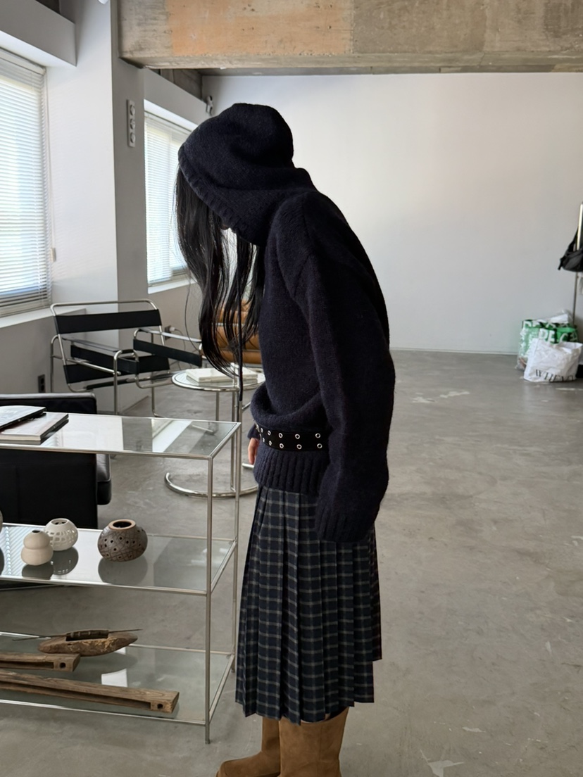 FOSET韓國直郵女士新品推薦熱賣人氣休閑半身裙中短裙褶皺FOSET半身裙/中短裙