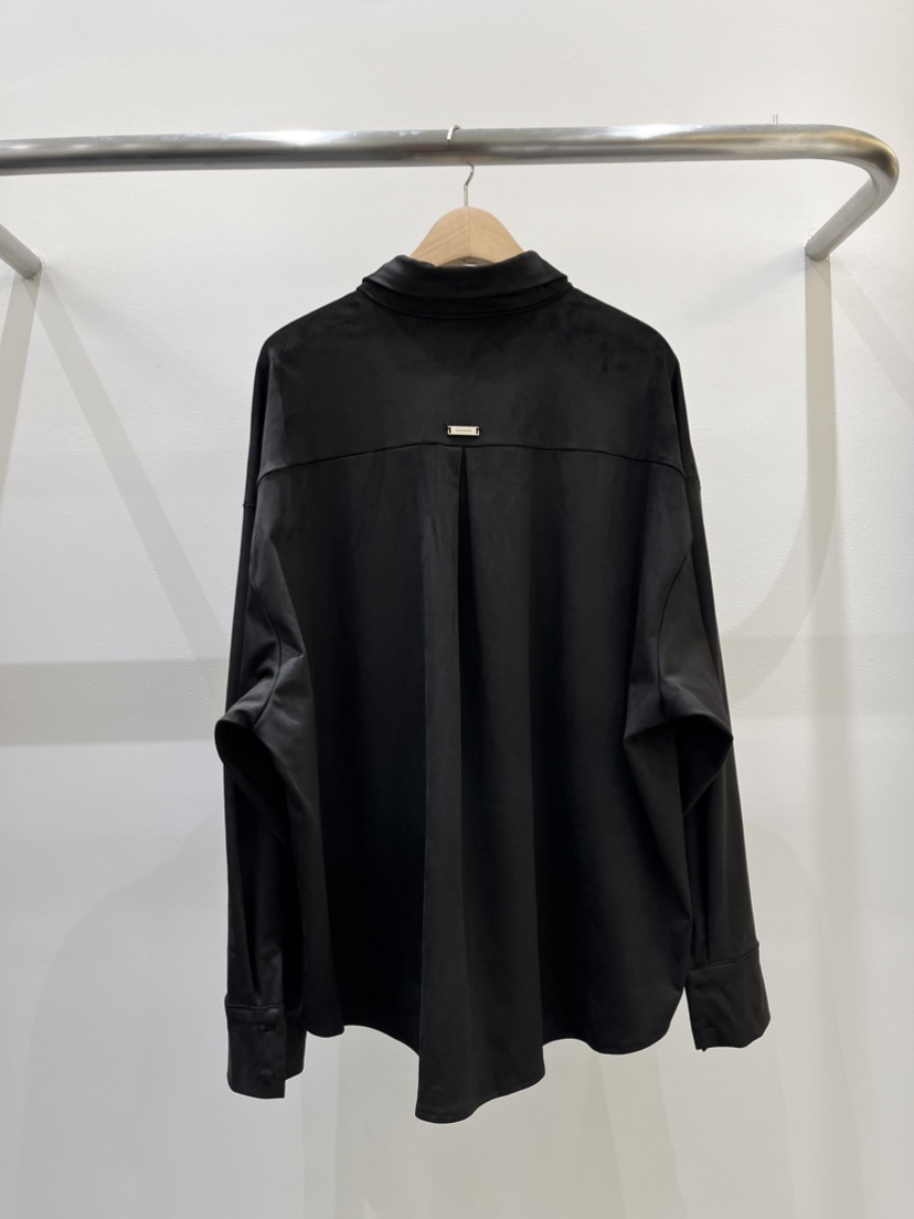 INSSENSE-A東大門直郵女士新款熱賣時尚襯衫蕾絲衫口袋絨INSSENSE-A襯衫/蕾絲衫
