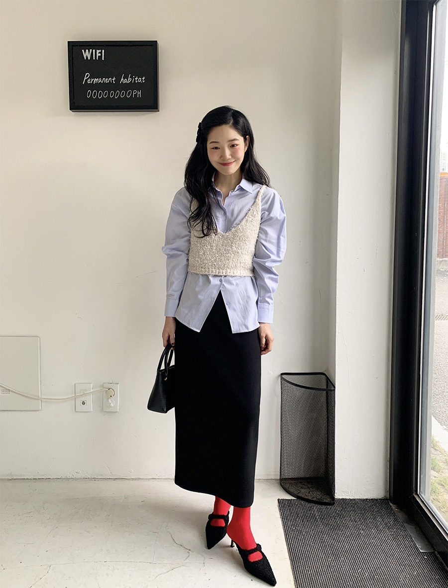 LETAILOR韓國直郵女裝新款休閑真品熱賣時尚人氣襯衫蕾絲衫LETAILOR襯衫/蕾絲衫