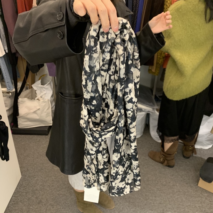 MAG韓國代購女士新品時尚熱賣推薦休閑人氣真品圍巾披肩SALONDEMAG圍巾/披肩圖色1