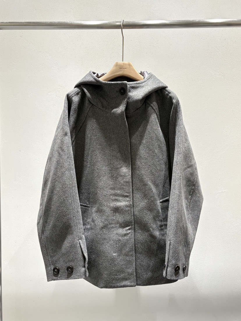 WELL ROW東大門實拍女裝新品真品休閑推薦人氣時尚短款大衣WELL ROW短款大衣圖色2