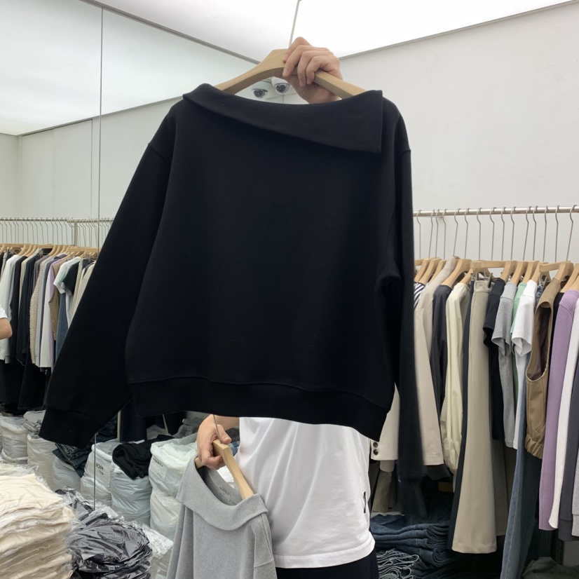 MOI-A東大門實拍女裝新款真品推薦熱賣休閑時尚人氣衛衣MOI-A衛衣