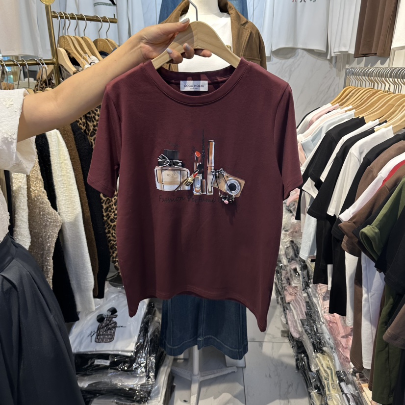 COCO HOLIC東大門實拍女裝新款推薦時尚休閑真品人氣T恤COCO HOLICT恤圖色3
