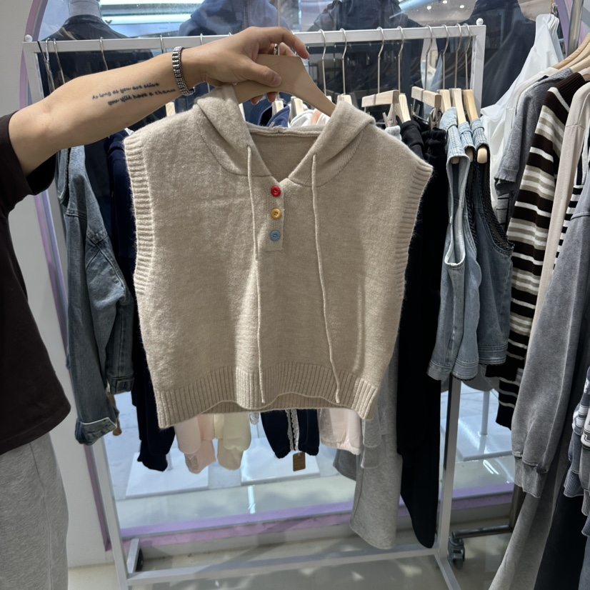 JH.STUDIO-Q韓國代購女士新款真品熱賣休閑推薦時尚馬甲JH.STUDIO-Q馬甲圖色3