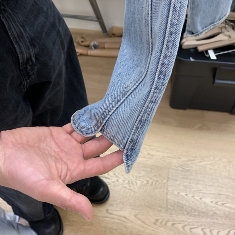 SPAGHETTI東大門代購女裝新款熱賣休閑推薦真品時尚牛仔褲spaghetti牛仔褲