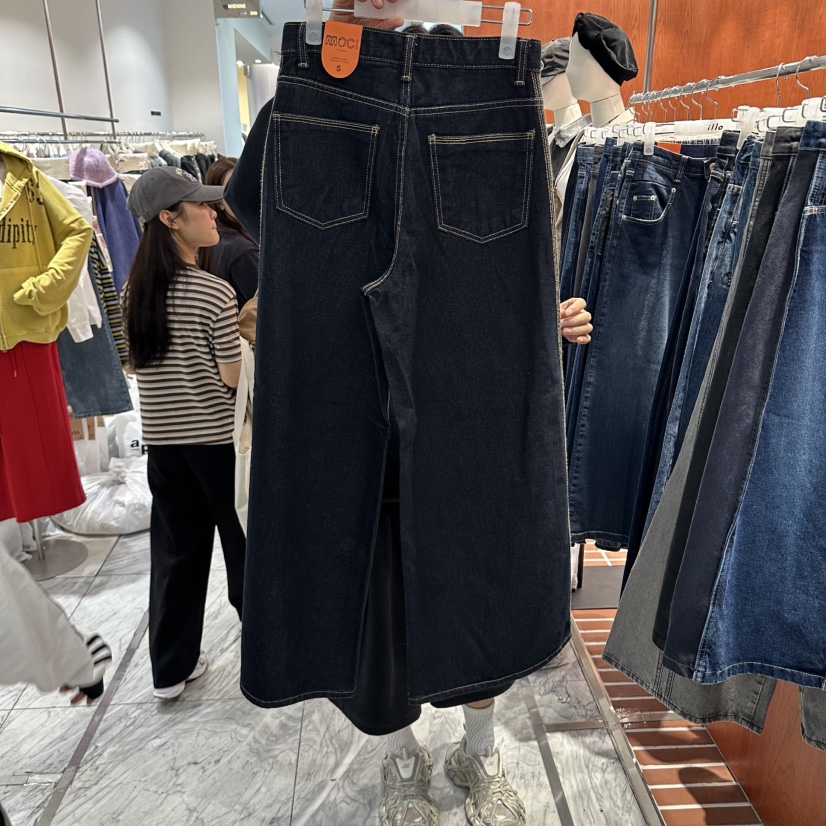 ILLO/MOCI東大門實拍女裝新品休閑真品時尚熱賣推薦牛仔褲ILLO/MOCI牛仔褲