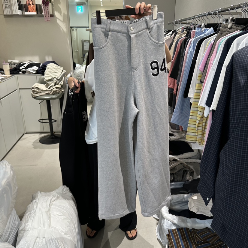 LIVU/MEMO CLASSIC東大門代購女裝新品時尚休閑褲毛圈布LIVU/MEMO CLASSIC休閑褲圖色1