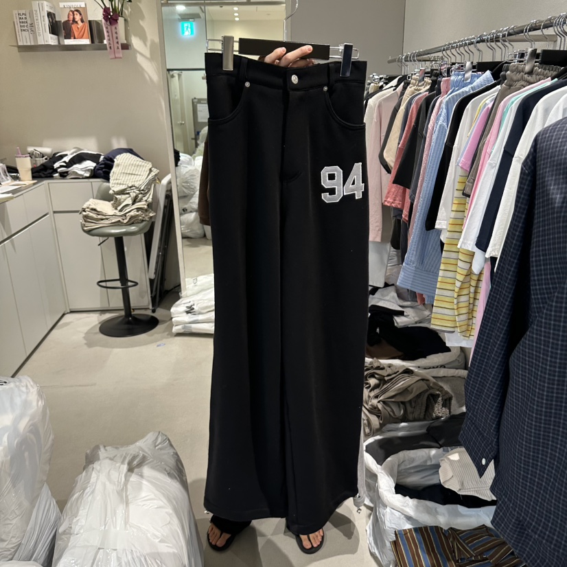 LIVU/MEMO CLASSIC東大門代購女裝新品時尚休閑褲毛圈布LIVU/MEMO CLASSIC休閑褲圖色2