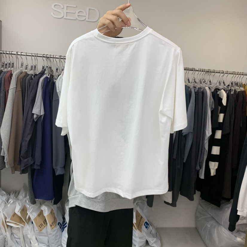LEESEED-A/SEED韓國代購女士新品熱賣休閑推薦時尚人氣T恤SEeD-SOBOROT恤