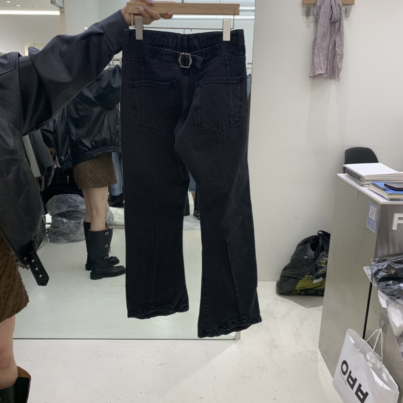 FLAUNT東大門實拍女士新品休閑人氣熱賣真品時尚推薦牛仔褲FLAUNT牛仔褲