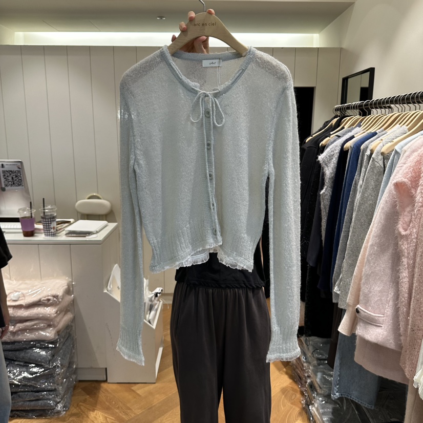 ARC東大門代購女裝新品時尚人氣熱賣推薦休閑真品開衫arc en ciel開衫圖色3